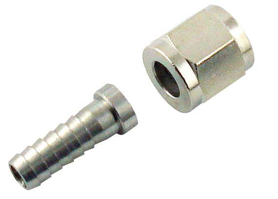 Swivel 1/4 nutX 1/4 barb for BEER line