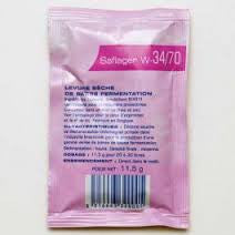Fermentis SafLager WB-34/70 Yeast 11. 5 grams