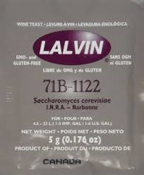 Lalvin 71B-1122 Wine Yeast, 5 gm