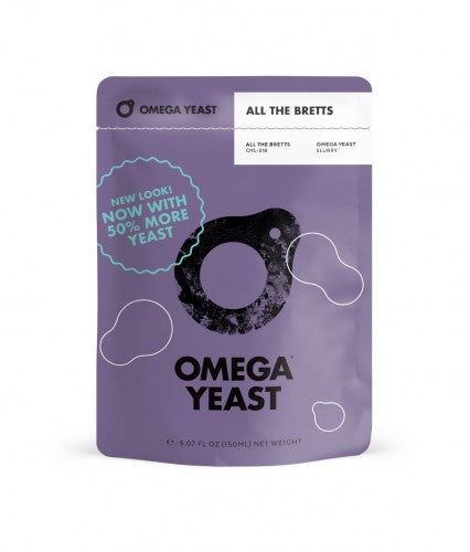 Omega ALL THE BRETTS OYL-218 Liquid Yeast